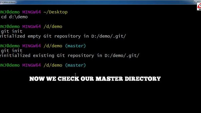 #6 HOW TO INITIALIZE FIRST GIT REPOSITORY CREATE GIT REPO смотреть онлайн