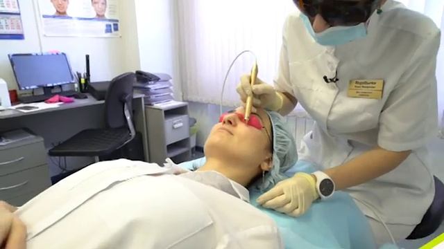 Удаление сосудистых звездочек. Купероз. Розацеа смотреть онлайн