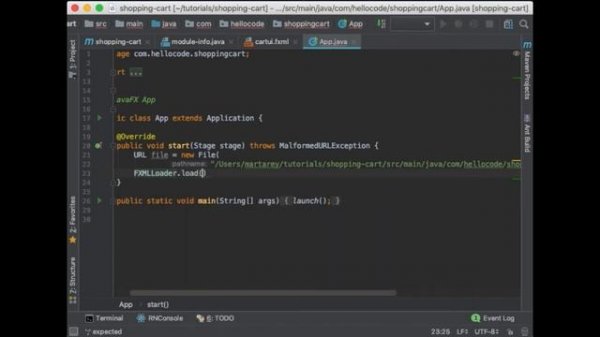 Shopping Cart Java Project | Part #1 | Java OOP Project | JavaFX Example | Source Code Included