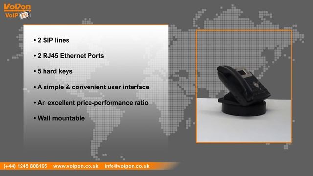Yealink T20P IP Phone (SIP-T20P) Video Review / Unboxing смотреть онлайн