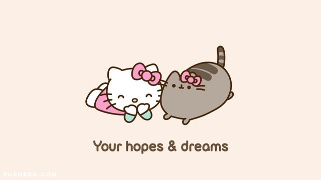 Hello Kitty X Pusheen: Things To Share With Friends