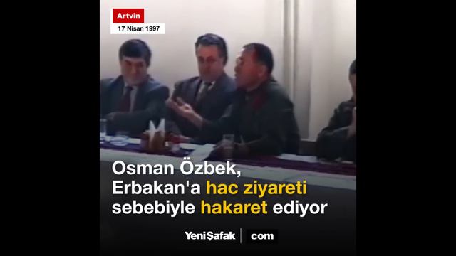 General Osman Özbek, Erbakan'a böyle hakaret etmişti смотреть онлайн