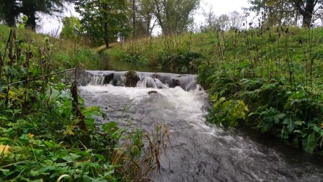 Петергофские водоводы (снабжающие фонтаны). Золотая осень в Петергофе. Аэросъемка смотреть онлайн