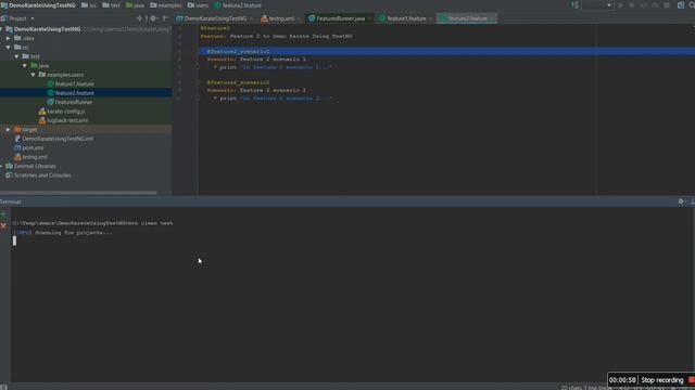 Karate: Maven TestNG Cucumber Tags смотреть онлайн