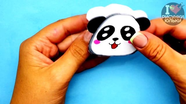 Как сделать НАКЛЕЙКИ СКВИШИ из бумаги своими руками | Рисунки Юльки DIY антистресс наклейки смотреть онлайн