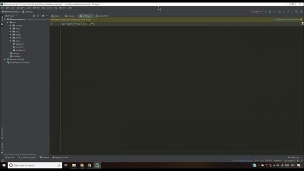 [Solved] No python interpreter configured for the project pycharm