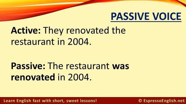 Passive Voice in English: Present and Past Passive смотреть онлайн