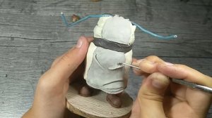 ?ЛЕПКА ПОВАРА•LITTLE NIGHTMARES•МАЛЕНЬКИЕКОШМАРЫ•из пластилина•Clay Tutorial ?