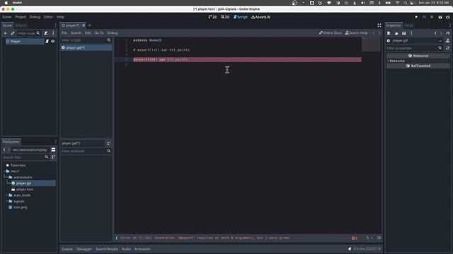 Godot 4: New annotations and exports syntax in GDScript 2 смотреть онлайн