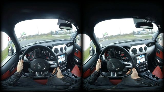 POV VR 180 3D | Mustang GT EU | Onboard drive смотреть онлайн
