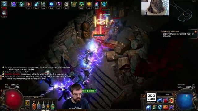 Let's Play Path Of Exile 3.3: Incursion (Arc Witch Build) With CohhCarnage - Episode 47 смотреть онлайн
