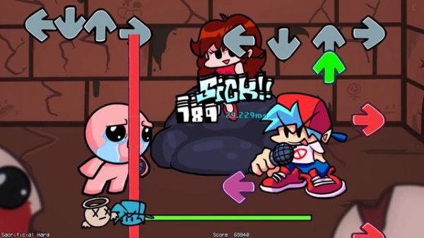 Friday Night Funkin' - VS Isaac FULL WEEK + Cutscenes (FNF Mod/Hard) (The Binding of Isaac)