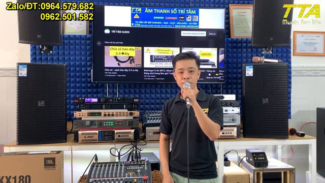 Nghe thử Mixer Dynacord CMS600 смотреть онлайн