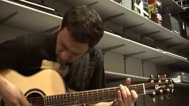 CRAFTER GLXE-3000/SK electro-acoustic guitar demonstration смотреть онлайн