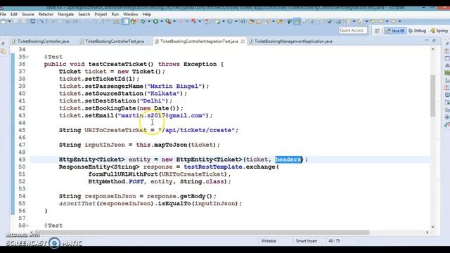 125.Writing Integration Tests for Rest Services with Spring Boot смотреть онлайн