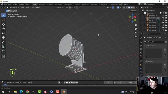 BLENDER: PENCIL SHARPENER MODELING смотреть онлайн