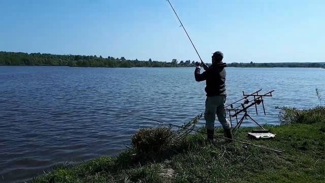 Весенняя ловля карпа в Калужской области смотреть онлайн