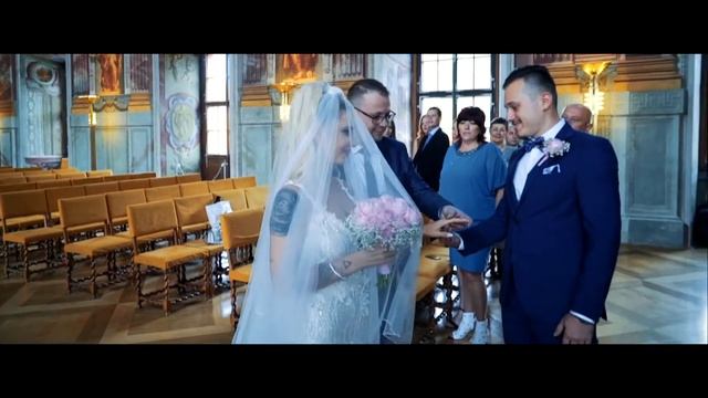 Свадьба в замке Троя Праги Яны и Андрея смотреть онлайн
