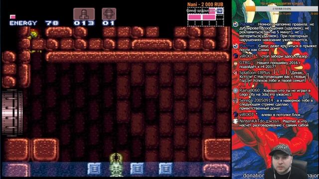 Super Metroid: прохождение #1 (стрим) смотреть онлайн
