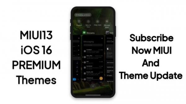 iOS 16 Control Center on XIAOMI? Best iOS 16 theme for MIUI 13 and MIUI 12.5 🔥🔥🔥