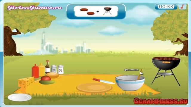 Игры готовить гамбургеры смотреть онлайн