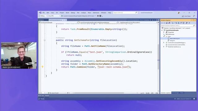 Writing Visual Studio Extensions with Mads - Writing JSON Schemas смотреть онлайн