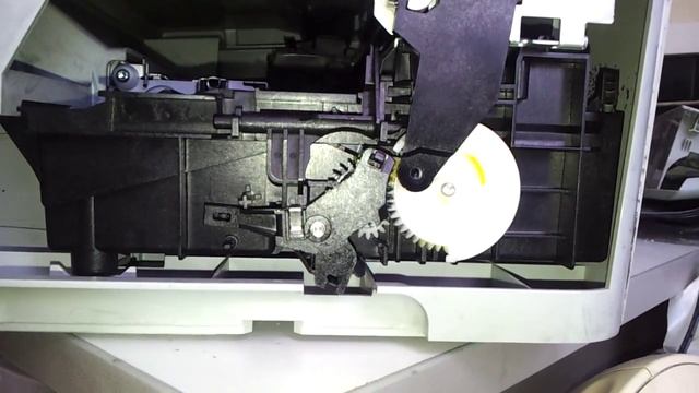 HP C5283 Замятие в каретке смотреть онлайн