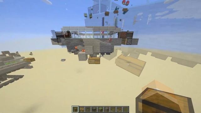How to Build a Flower Farm in Minecraft(Java 1.16.5)*with collection system* смотреть онлайн