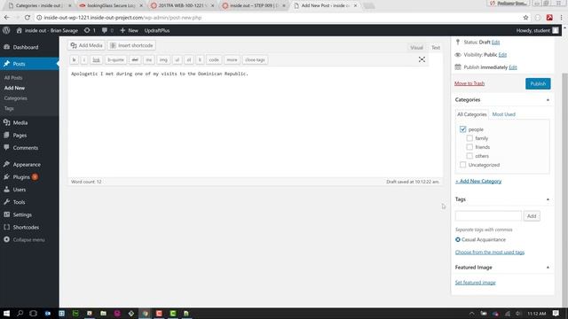 inside out – STEP 008 | Displaying Data WordPress Posts – Assignment смотреть онлайн