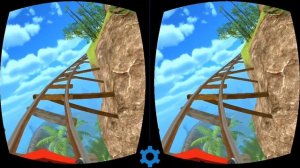 Roller Coaster VR attraction 360' VR VIDEO #ANDROID GAME