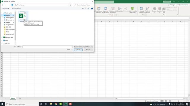 Importer des données CSV sur Excel смотреть онлайн
