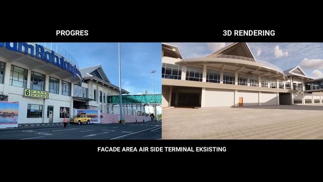 PERBANDINGAN SEBELUM DAN SETELAH DIRENOVASI | Bandara Sam Ratulangi-Manado смотреть онлайн