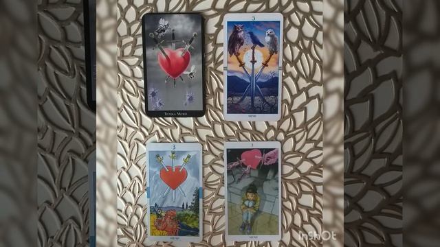 3 мечей.Значение карт Таро. смотреть онлайн