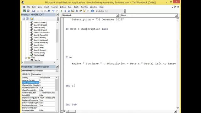 Part 2] How to Add Subscription Plan to Excel Application using VBA смотреть онлайн