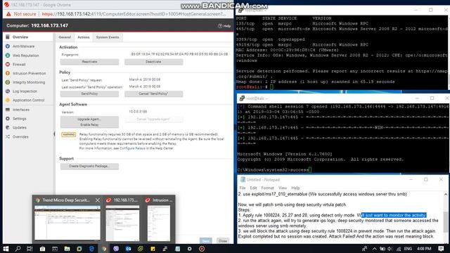 Block MS17 010 eternablue remote execution using Deep Security (CVE-2017-0144) and (CVE-2017-0146) смотреть онлайн