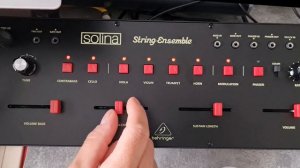 The Solina String Ensemble Reborn: The Behringer Solina Review and Demo