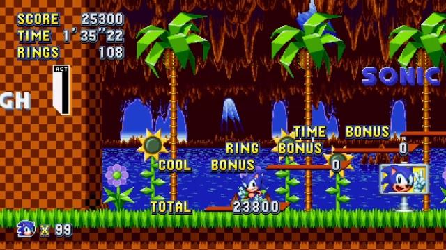 Sonic 1 Game Gear Mania Plus смотреть онлайн