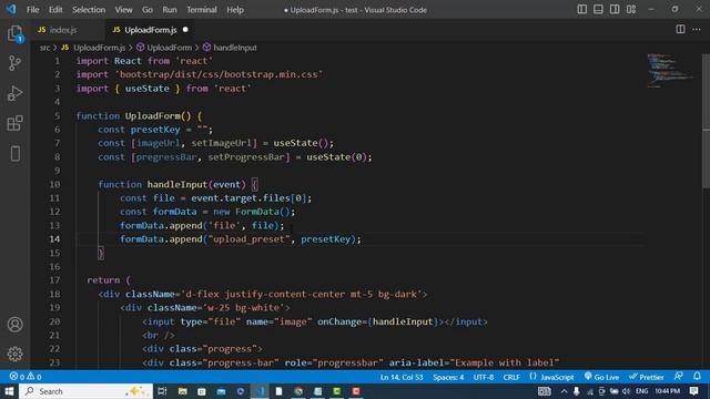 How to Implement Image Uploading with Progress Bar in React using Cloudinary смотреть онлайн