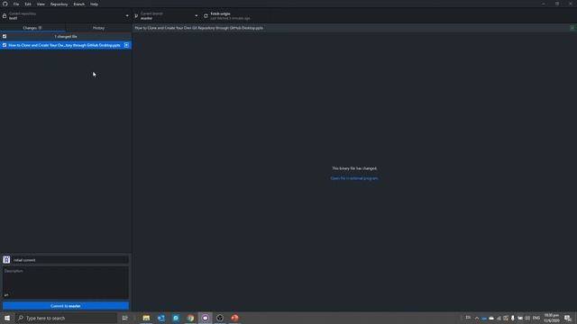 How to Clone and Create Your Own Git Repository through GitHub Desktop смотреть онлайн