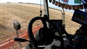 Уборочная мечты - гибридные комбайны CLAAS Tucano 570 на автопилоте Trimble!