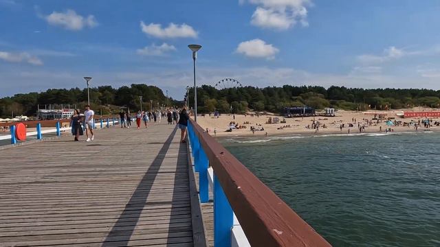 Город Паланга(GO PRO) самый оживленный и крупнейший летний курорт Литвы с песчаными пляжами смотреть онлайн