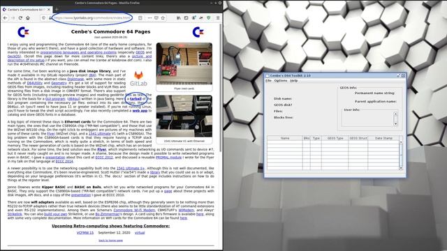 A Java Library for Commodore Disk Images | VVCFMW 2020 смотреть онлайн