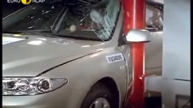 Краш-тест - Mazda 6 2003 (E-NCAP).mp4 смотреть онлайн