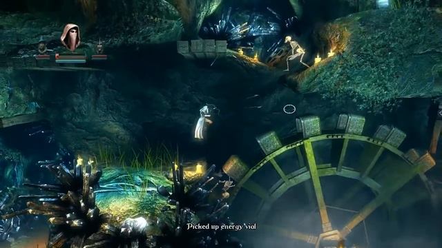 Trine Walkthrough with Theif - Level 2 Part 3 - Academy Hallways смотреть онлайн
