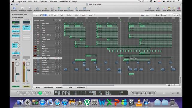 Progressive house track made with Apple's Logic смотреть онлайн