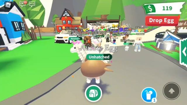 ВЫПАЛА ЛЕГА?! /ВЫЛУПЛЯЮ Австралийское ЯЙЦО! / Roblox смотреть онлайн
