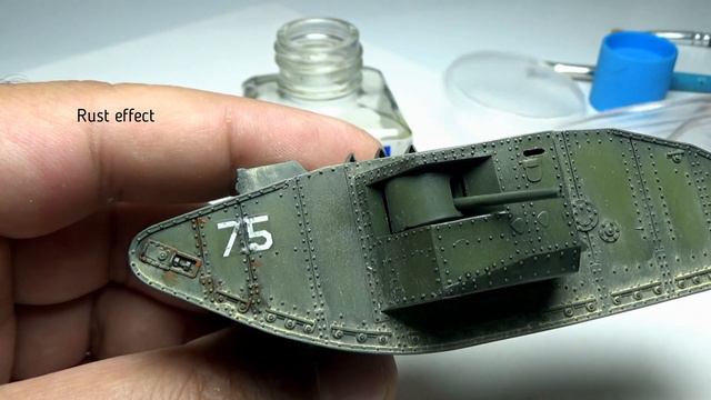 WW1 Tank Mark I Male - Airfix - 1/72 смотреть онлайн