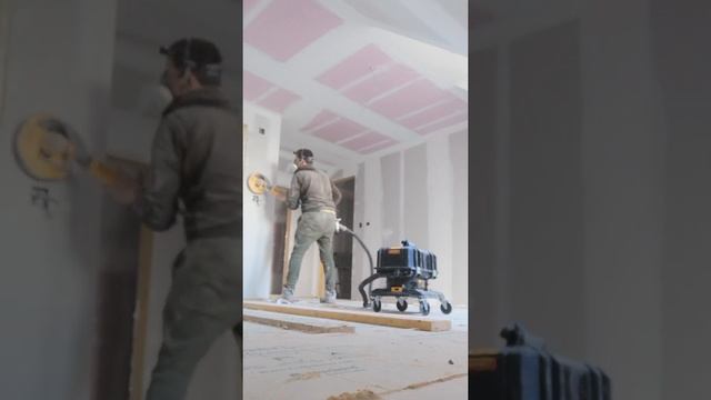 Dewalt cordless drywall sander & dewalt m class extractor. смотреть онлайн