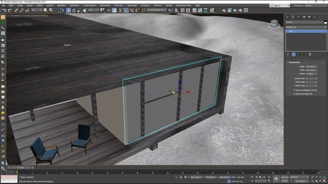 3Ds Max Modern Exterior Design Modeling Vray Render + Photoshop Architecture Visualization смотреть онлайн