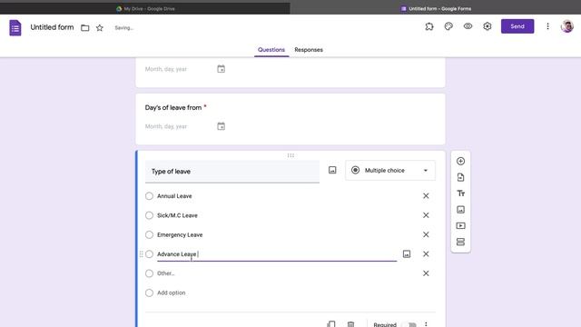 How to create leave application in google form смотреть онлайн